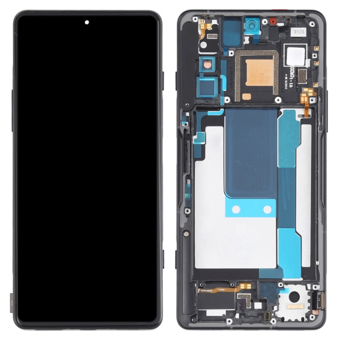 Pantalla LCD de material OLED y ensamblaje completo del digitalizador con marco para Xiaomi Redmi K40 Gaming M2012K10C M2104K10AC, For Xiaomi Redmi K40 Gaming