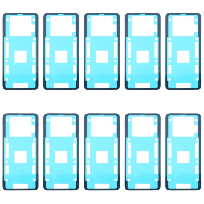 Adhesivo de cubierta de carcasa trasera de 10 piezas para Xiaomi Redmi Note 9S / Redmi Note 9 Pro (india) / Redmi Note 9 Pro Max, For Xiaomi Redmi Note 9S
