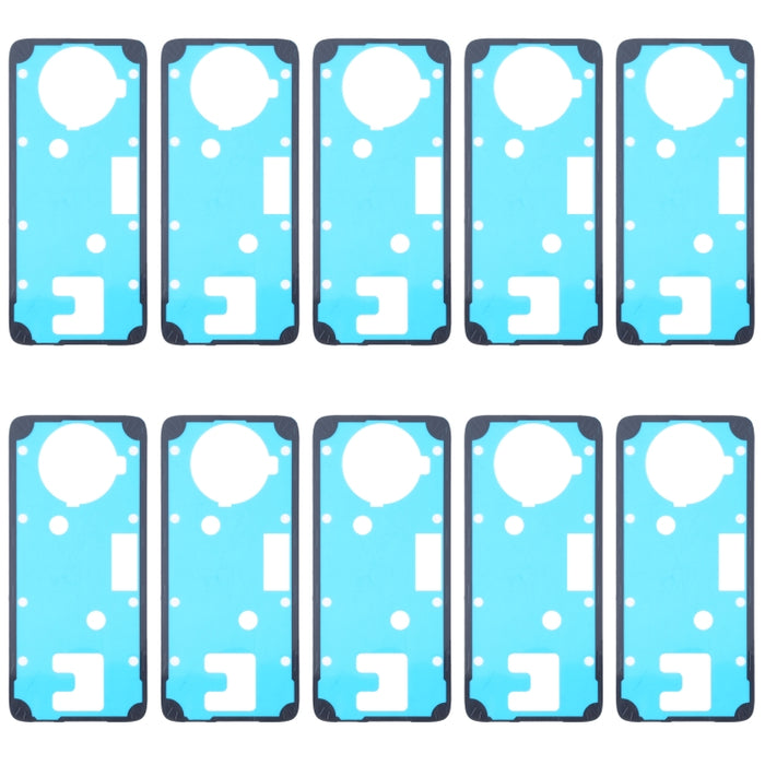 Adhesivo de cubierta de carcasa trasera de 10 piezas para Xiaomi Redmi Note 9 Pro 5G / Mi 10T Lite 5G, For Xiaomi Redmi Note 9 Pro 5G