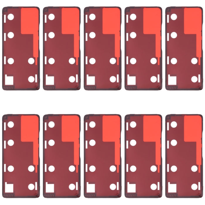 Adhesivo de cubierta trasera de 10 piezas para Xiaomi Redmi Note 10 Pro, For Xiaomi Redmi Note 10 Pro