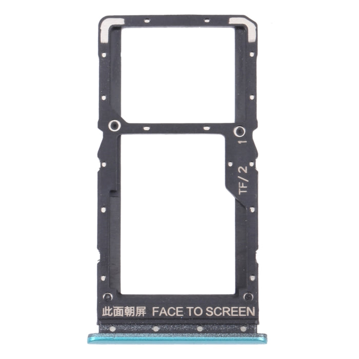 Bandeja Tarjeta SIM + Bandeja Tarjeta SIM / Bandeja Tarjeta Micro SD para Xiaomi Redmi Note 10 5G / Poco M3 Pro 5G / Redmi Note 10T 5G M2103K19G M2103K19C M2103K19PG M2103K19PI, For Xiaomi Redmi Note 10 5G