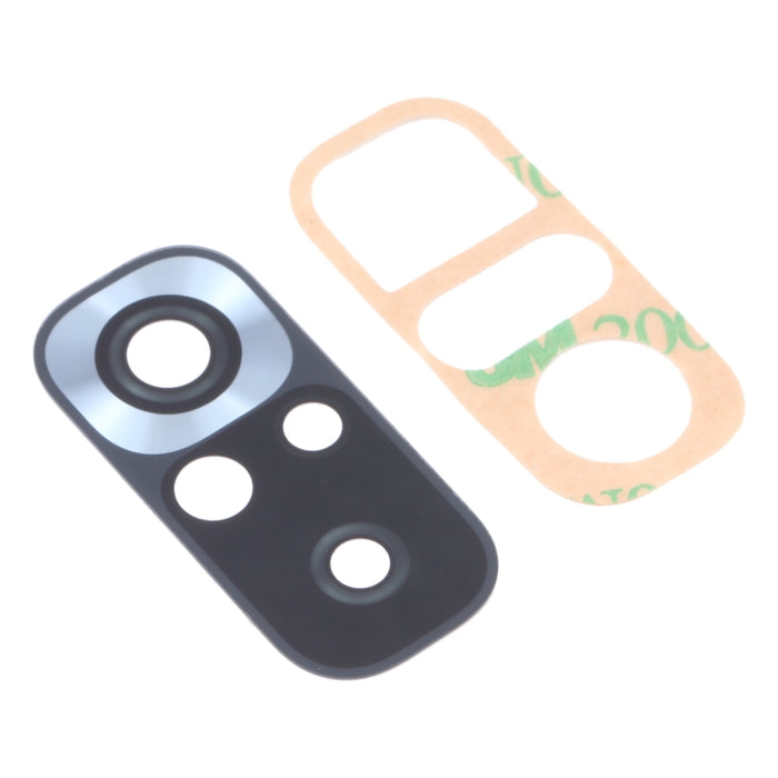 Lente de cámara trasera de 10 piezas para Xiaomi Redmi Note 10S M2101K7BG M2101K7BI M2101K7BNY, For Xiaomi Redmi Note 10S(Silver), For Xiaomi Redmi Note 10S(Black)