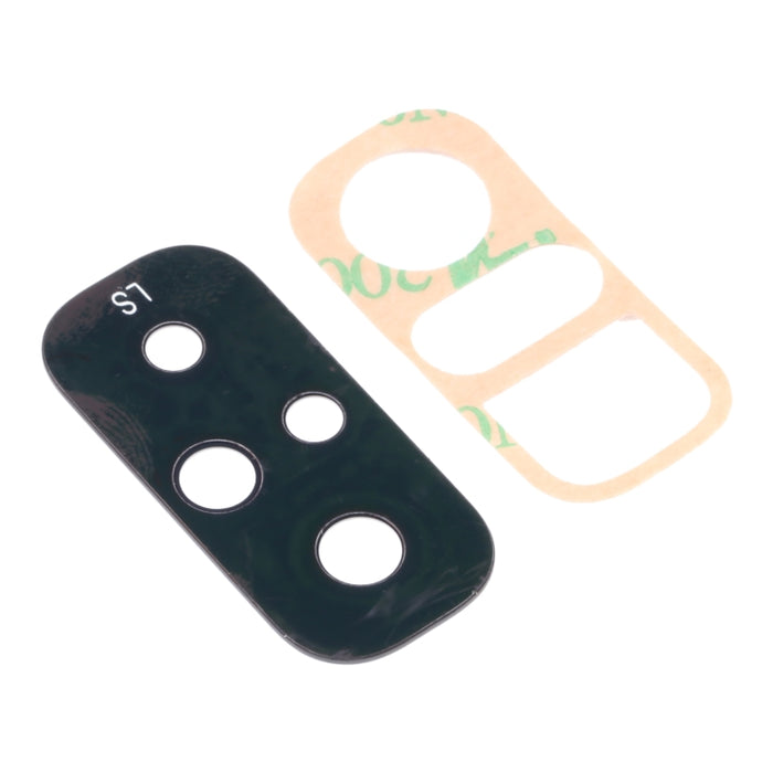 Lente de cámara trasera de 10 piezas para Xiaomi Redmi Note 10S M2101K7BG M2101K7BI M2101K7BNY, For Xiaomi Redmi Note 10S(Silver), For Xiaomi Redmi Note 10S(Black)