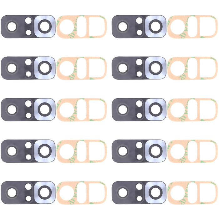 Lente de cámara trasera de 10 piezas para Xiaomi Redmi Note 10 Pro (India) / Redmi Note 10 Pro Max / Redmi Note 10 Pro M2101K6G M2101K6R M2101K6P M2101K6I, For Xiaomi Redmi Note 10 Pro Max