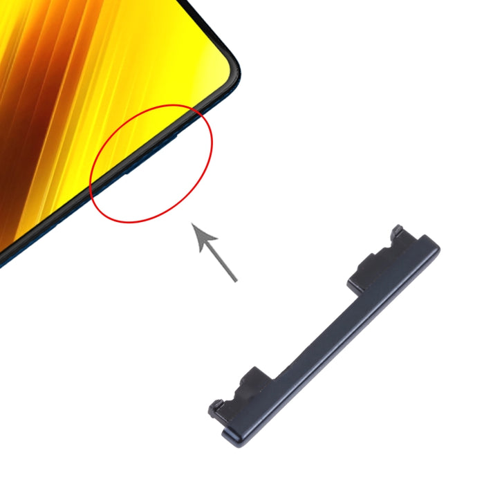 Botón de control de volumen para Xiaomi Poco X3 NFC / Poco X3, For Xiaomi Poco X3 NFC
