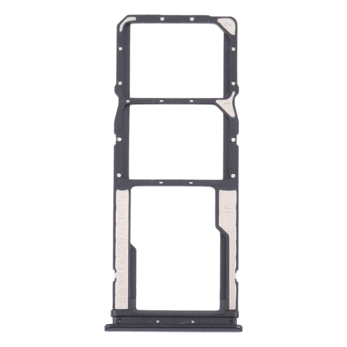 Bandeja de Tarjeta SIM + Bandeja de Tarjeta SIM + Bandeja de Tarjeta Micro SD para Xiaomi Redmi 9T 4G / Redmi Note 9 4G J19S M2010J19SC M2010J19SG M2010J19SY, For Xiaomi Redmi 9T 4G