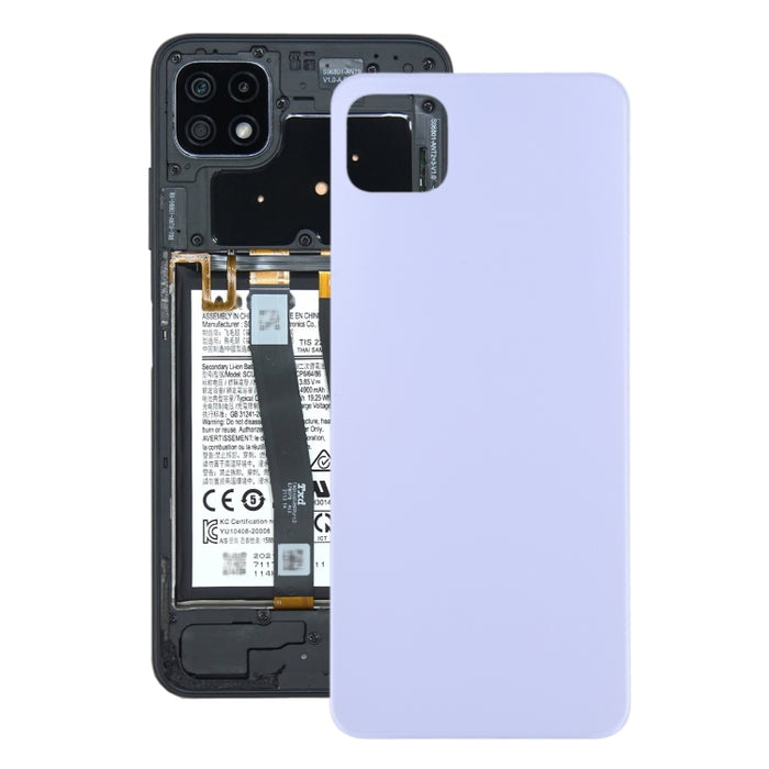 Para Samsung Galaxy A22 5G Tapa trasera de batería