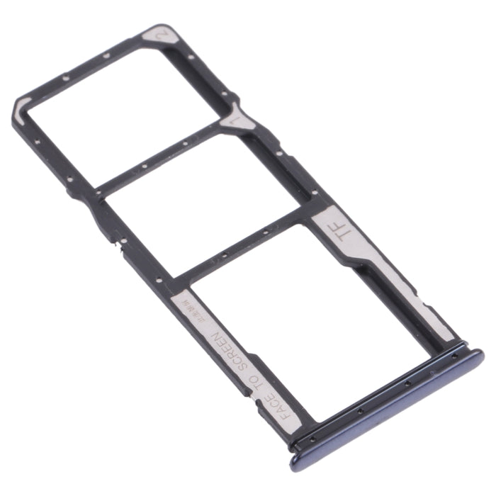 Bandeja Tarjeta SIM + Bandeja Tarjeta SIM + Bandeja Tarjeta Micro SD para Xiaomi Redmi Note 10 4G / Redmi Note 10S M2101K7AI, M2101K7AG, M2101K7BG, M2101K7BI, M2101K7BNY, M2101K7BL, For Xiaomi Redmi Note 10 4G
