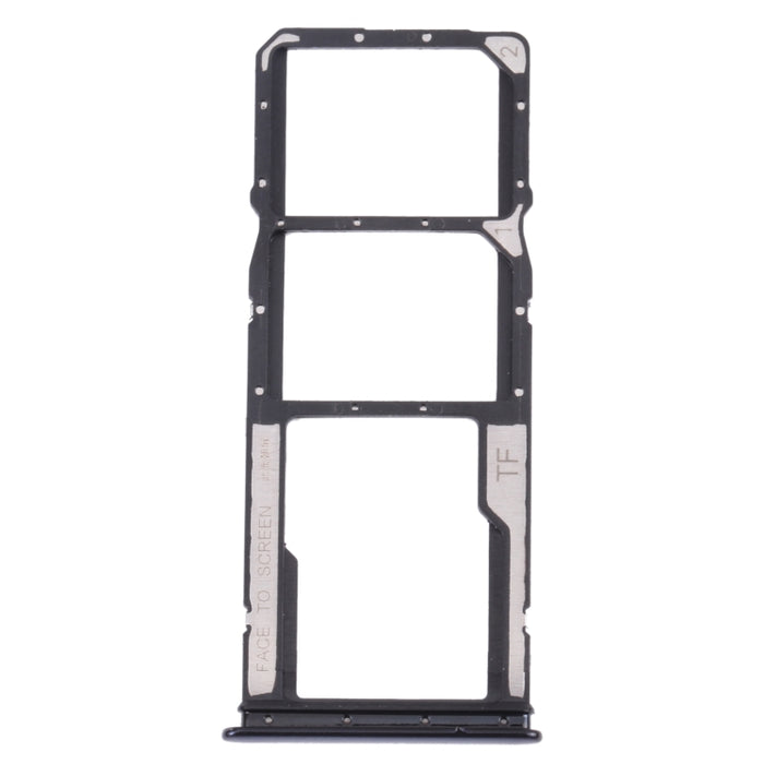 Bandeja Tarjeta SIM + Bandeja Tarjeta SIM + Bandeja Tarjeta Micro SD para Xiaomi Redmi Note 10 4G / Redmi Note 10S M2101K7AI, M2101K7AG, M2101K7BG, M2101K7BI, M2101K7BNY, M2101K7BL, For Xiaomi Redmi Note 10 4G