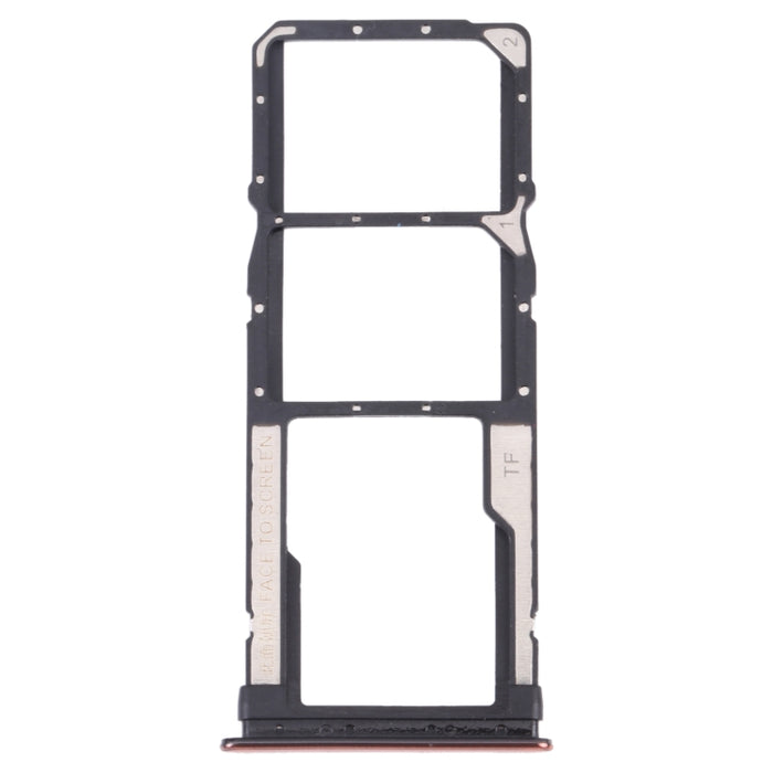Bandeja de Tarjeta SIM + Bandeja de Tarjeta SIM + Bandeja de Tarjeta Micro SD para Xiaomi Redmi Note 10 Pro 4G / Redmi Note 10 Pro Max / Redmi Note 10 Pro (India) M2101K6G, M2101K6R, M2101K6I, M2101K6P, For Xiaomi Redmi Note 10 Pro 4G
