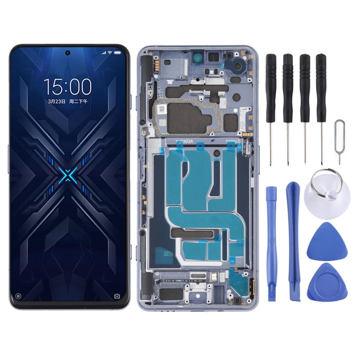 Pantalla LCD Original y Digitalizador Montaje Completo Con Marco para Xiaomi Black Shark 4 / Black Shark 4 Pro SHARK PRS-H0, SHARK PRS-A0, For Xiaomi Black Shark 4 (Original)
