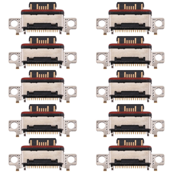 Conector de puerto de carga de 10 piezas para Xiaomi Mi 11 Pro M2102K1AC, For Xiaomi Mi 11 Pro