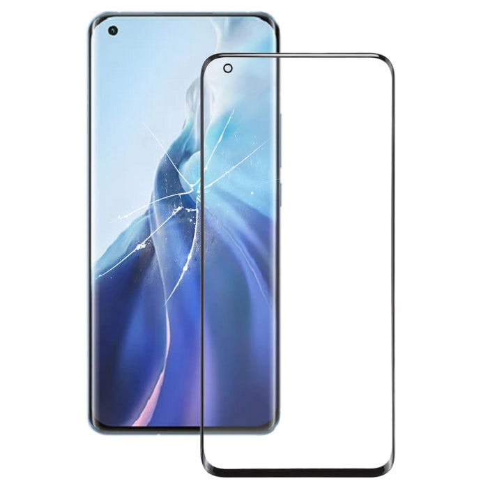 Lente de Cristal Exterior de Pantalla Frontal para Xiaomi Mi 11 M2011K2C M2011K2G, For Xiaomi Mi 11