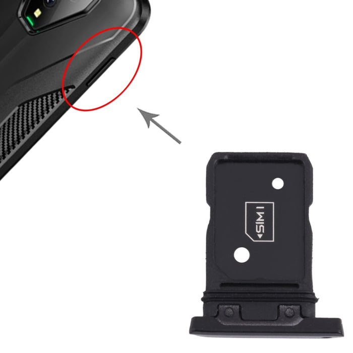 Bandeja Tarjeta SIM + Bandeja Tarjeta SIM para Xiaomi Black Shark 3 KLE-H0, KLE-A0, For Xiaomi Black Shark 3