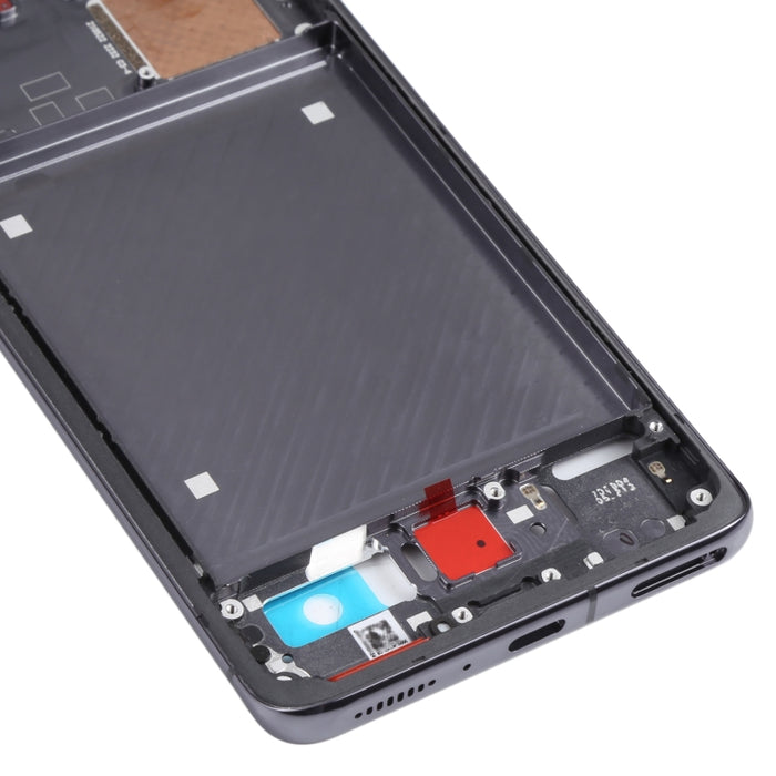 Placa De Bisel De Marco LCD De Carcasa Frontal Original Para Xiaomi Mi 11 Pro M2102K1AC, For Xiaomi Mi 11 Pro(Original)