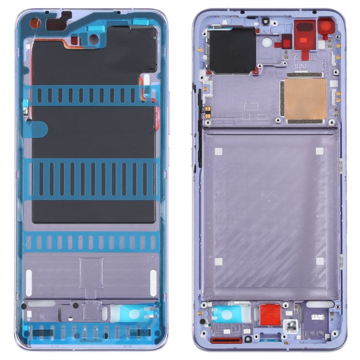 Placa De Bisel De Marco LCD De Carcasa Frontal Original Para Xiaomi Mi 11 Pro M2102K1AC, For Xiaomi Mi 11 Pro(Original)