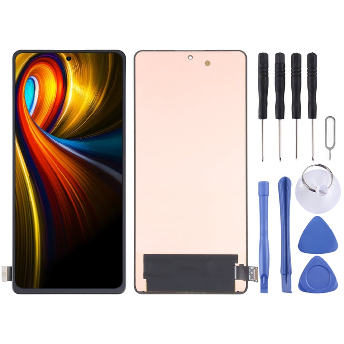 Pantalla LCD de material AMOLED original y ensamblaje completo del digitalizador para Xiaomi Poco F3 GT MZB09C6IN M2104K10I, For Xiaomi Poco F3 GT (Original)