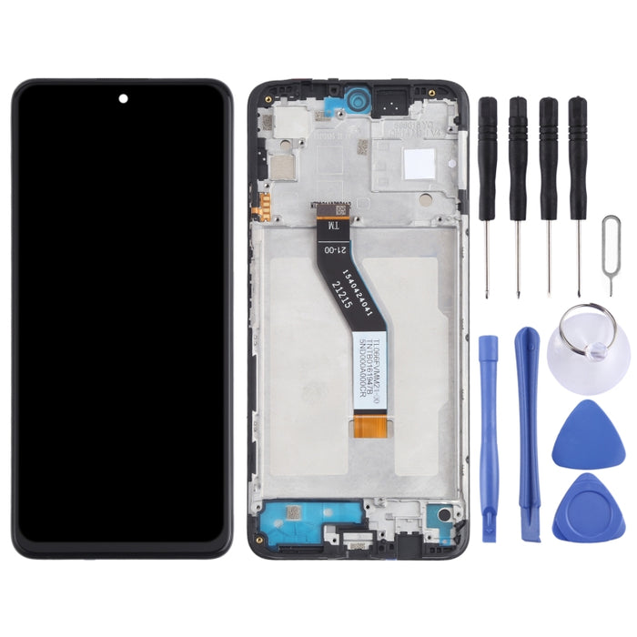 Pantalla LCD original de material IPS y ensamblaje completo del digitalizador con marco para Xiaomi Redmi Note 11 (China) 21091116AC / Poco M4 Pro 5G 21091116AG, MZB0BGVIN / Redmi Note 11S 5G, For Xiaomi Redmi Note 11(IPS)