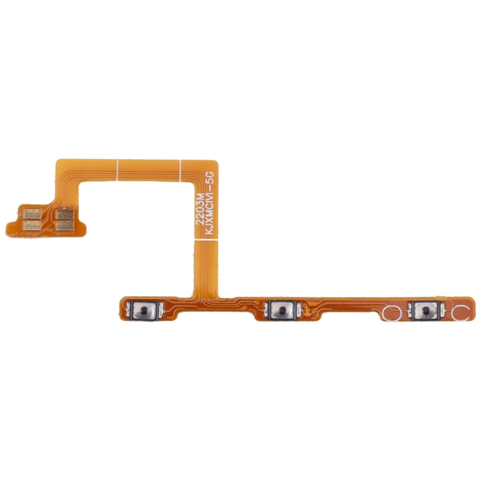 Cable flexible para botón de encendido y volumen para Xiaomi Civi, For Xiaomi Civi