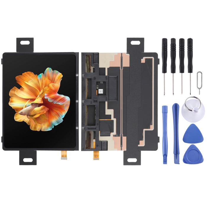 Pantalla principal LCD de material AMOLED plegable original y ensamblaje completo del digitalizador para Xiaomi Mi Mix Fold, For Xiaomi Mi Mix Fold (Main Screen)