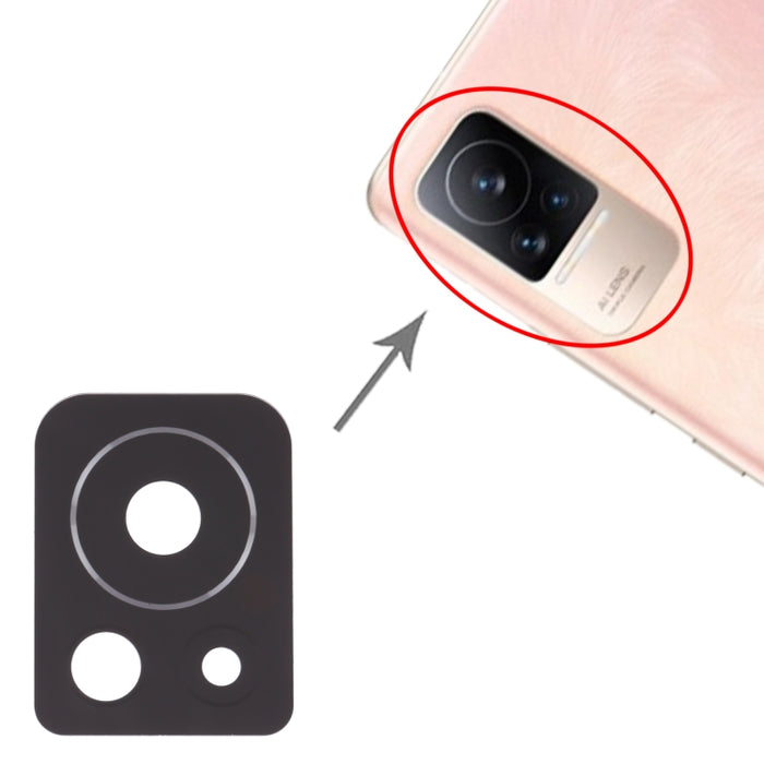 Lente de cámara trasera de 10 piezas para Xiaomi Civi/Civi 1S, For Xiaomi Civi/Civi 1S