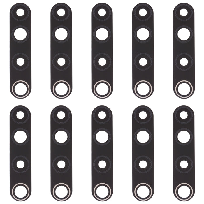 Lente de cámara trasera de 10 piezas para Xiaomi Mi Note 10 Lite, For Xiaomi Mi Note 10 Lite