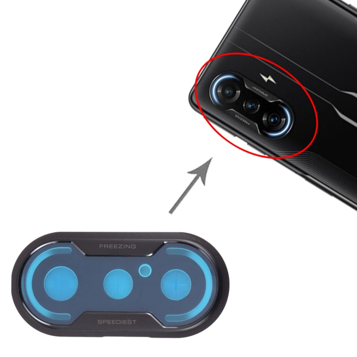 Marco de Lente de Cámara Trasera para Xiaomi Redmi K40 Gaming / Poco F3 GT M2012K10C, M2104K10AC, For Xiaomi Redmi K40 Gaming/Poco F3 GT