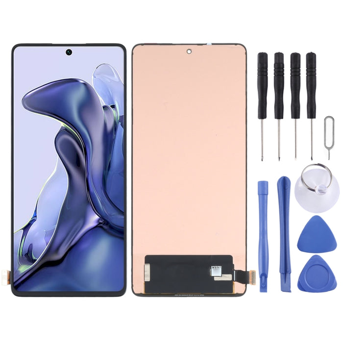 Pantalla LCD original de material OLED y ensamblaje completo del digitalizador para Xiaomi Mi 11T / 11T Pro, For Xiaomi Mi 11T / 11T Pro(Original)