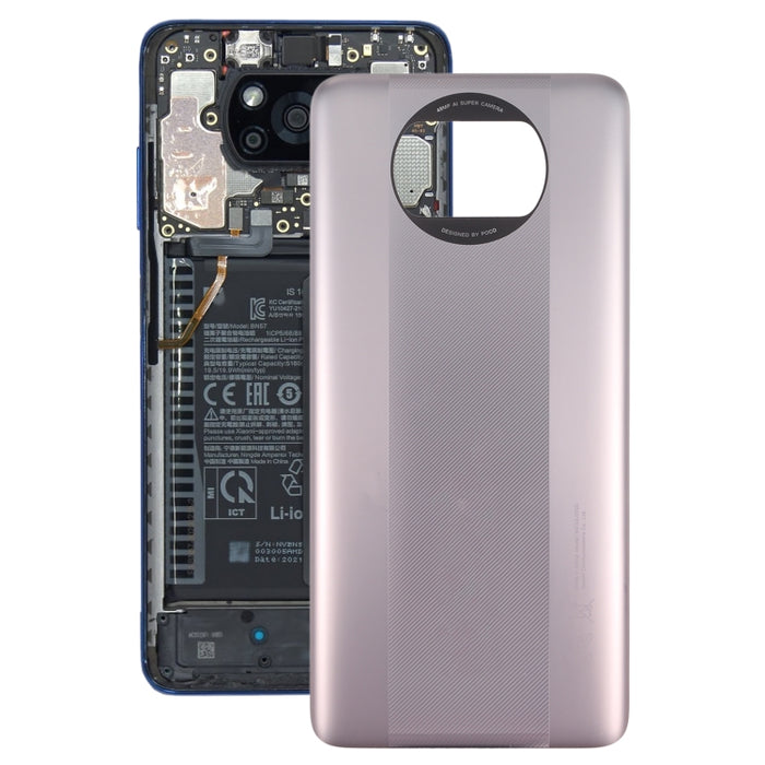 Tapa Trasera de Batería Original para Xiaomi Poco X3 Pro M2102J20SG, For Xiaomi Poco X3 Pro