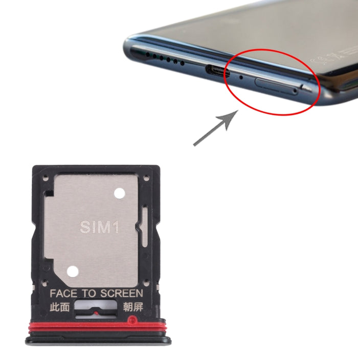 Bandeja Tarjeta SIM + Bandeja Tarjeta SIM / Bandeja Tarjeta Micro SD para Xiaomi Redmi Note 11 Pro (China) 21091116C / Redmi Note 11 Pro+ 5G / 11i / 11i HyperCharge 5G 21091116UI, For Xiaomi Redmi Note 11 Pro