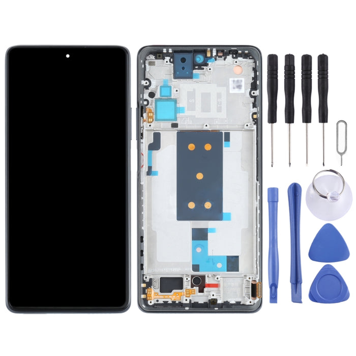 Pantalla LCD original de material OLED y ensamblaje completo del digitalizador con marco para Xiaomi Mi 11T / 11T Pro, For Xiaomi Mi 11T / 11T Pro(Original)