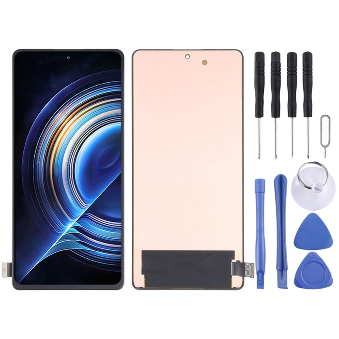 Pantalla LCD original de material OLED y ensamblaje completo del digitalizador para Xiaomi Redmi K50 Gaming/Poco F4 GT, For Xiaomi Redmi K50 Gaming/Poco F4 GT(OLED)