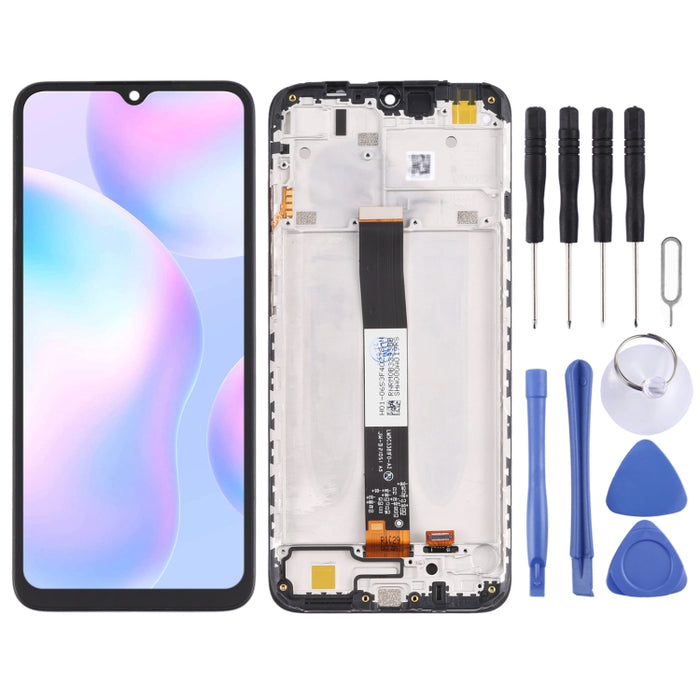 Pantalla LCD Original y Digitalizador Completo con Marco para Xiaomi Redmi 9A / Redmi 9C / Redmi 9C NFC / Redmi 9AT / Redmi 9i / Redmi 9 Activ / Poco C31 / Redmi 10A, For Xiaomi Redmi 9A / Redmi 9C(Original)