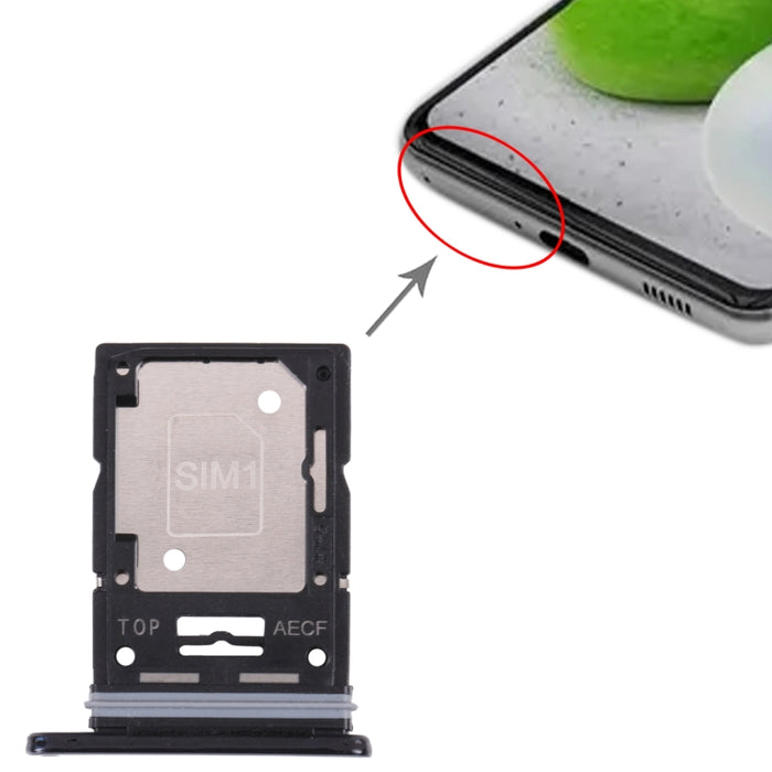 Para Samsung Galaxy A53 5G SM-A536B Bandeja de tarjeta SIM original + Bandeja de tarjeta SIM / Bandeja de tarjeta Micro SD