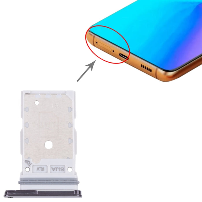 Para Samsung Galaxy S22+ 5G / S22 5G / SM-S906B SM-S901B Bandeja de Tarjeta SIM Original + Bandeja de Tarjeta SIM