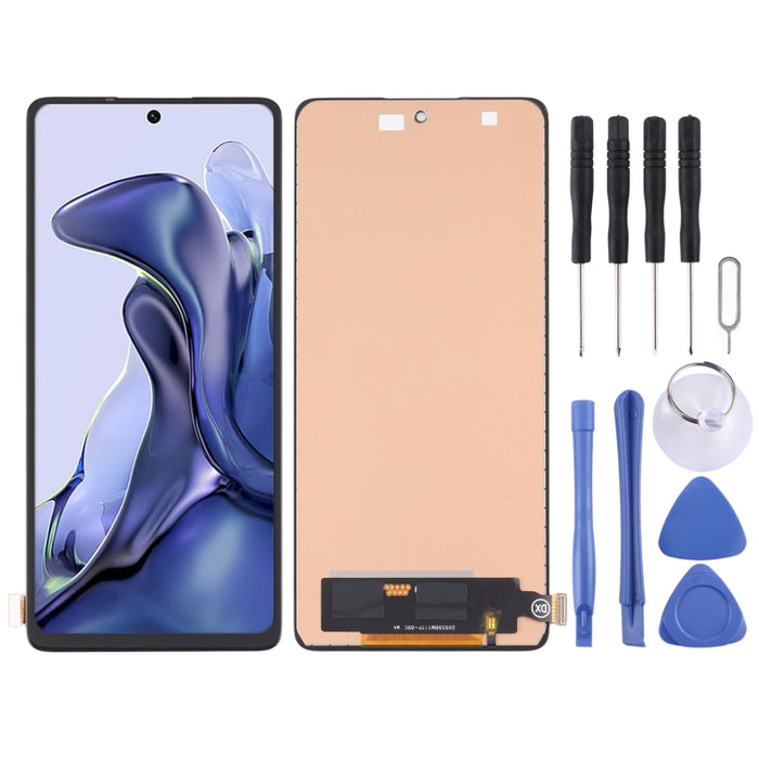 Pantalla LCD de material TFT y ensamblaje completo del digitalizador para Xiaomi 11T / 11T Pro, For Xiaomi 11T(TFT)