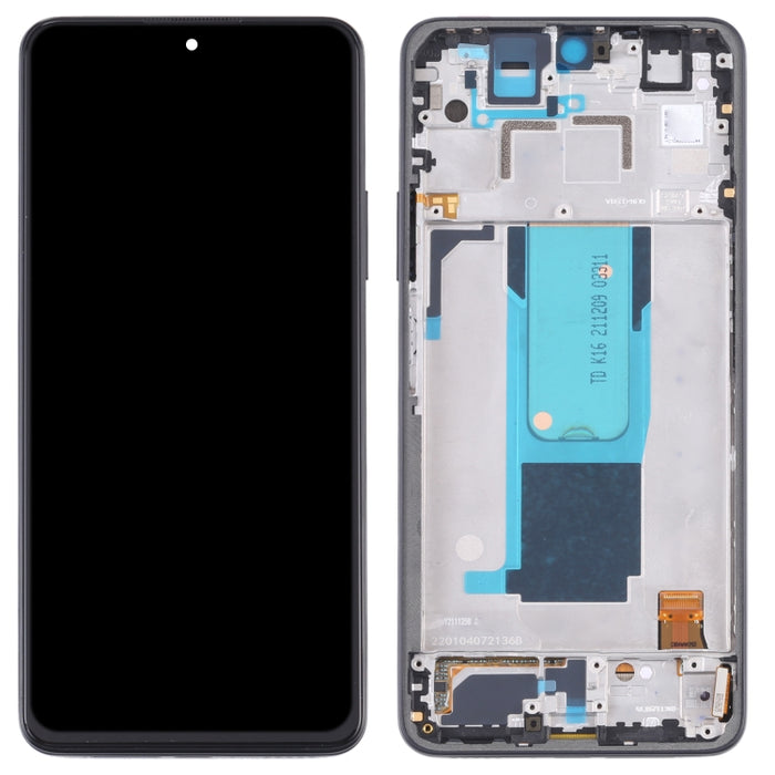 Pantalla LCD original y digitalizador de montaje completo con marco para Xiaomi Redmi Note 11 Pro China/Redmi Note 11 Pro+ 5G/11i/11i HyperCharge, For Xiaomi Redmi Note 11 Pro China(Original)