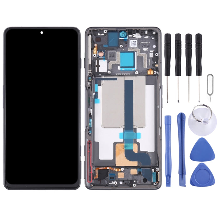 Pantalla LCD Original Y Montaje Completo Del Digitalizador Con Marco Para Xiaomi Redmi K50 Gaming/Poco F4 GT, For Xiaomi Redmi K50 Gaming/Poco F4 GT(Original)