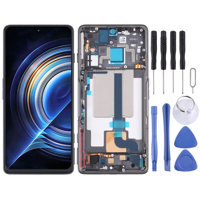 Pantalla LCD Original Y Montaje Completo Del Digitalizador Con Marco Para Xiaomi Redmi K50 Gaming/Poco F4 GT, For Xiaomi Redmi K50 Gaming/Poco F4 GT(Original)