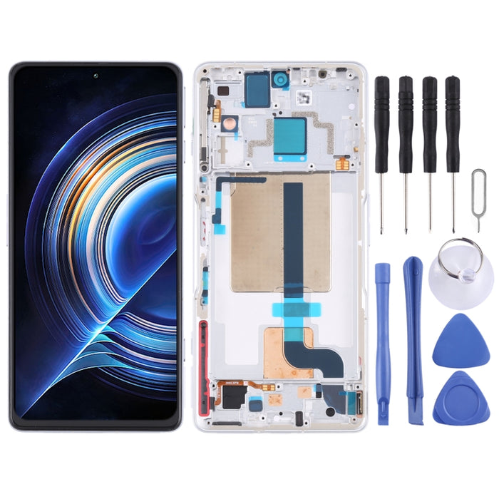 Pantalla LCD Original Y Montaje Completo Del Digitalizador Con Marco Para Xiaomi Redmi K50 Gaming/Poco F4 GT, For Xiaomi Redmi K50 Gaming/Poco F4 GT(Original)