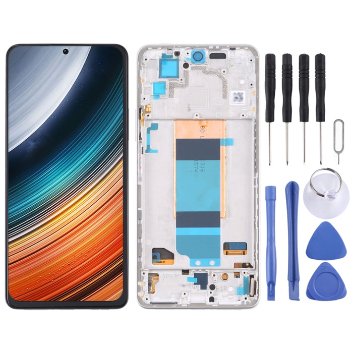 Pantalla LCD Original y Montaje Completo del Digitalizador con Marco para Xiaomi Redmi K40S, For Xiaomi Redmi K40S (Original)