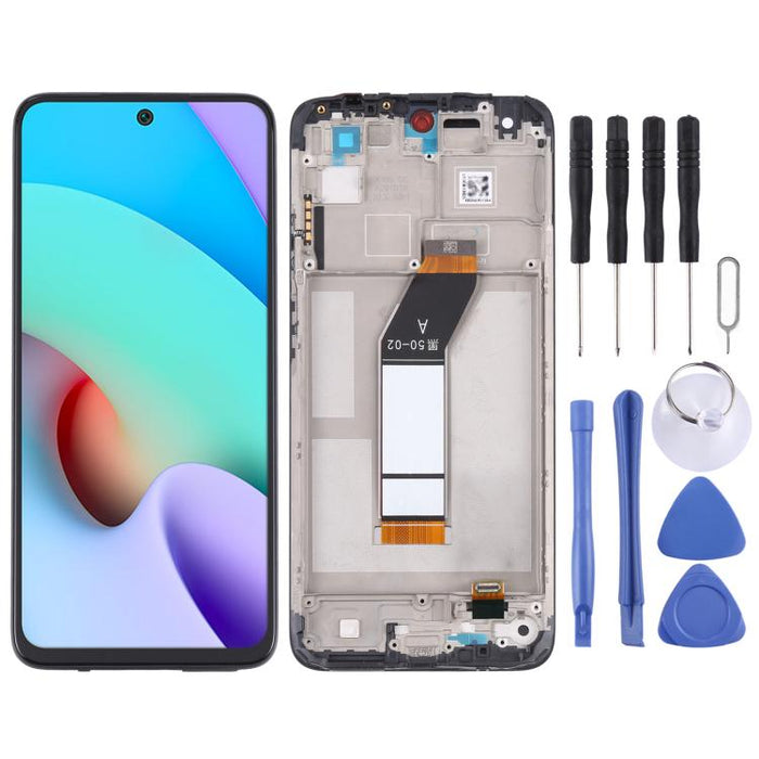 Pantalla LCD Original y Digitalizador Completo con Marco para Xiaomi Redmi Note 11 4G 21121119SC, For Xiaomi Redmi Note 11 4G 21121119SC (Original)