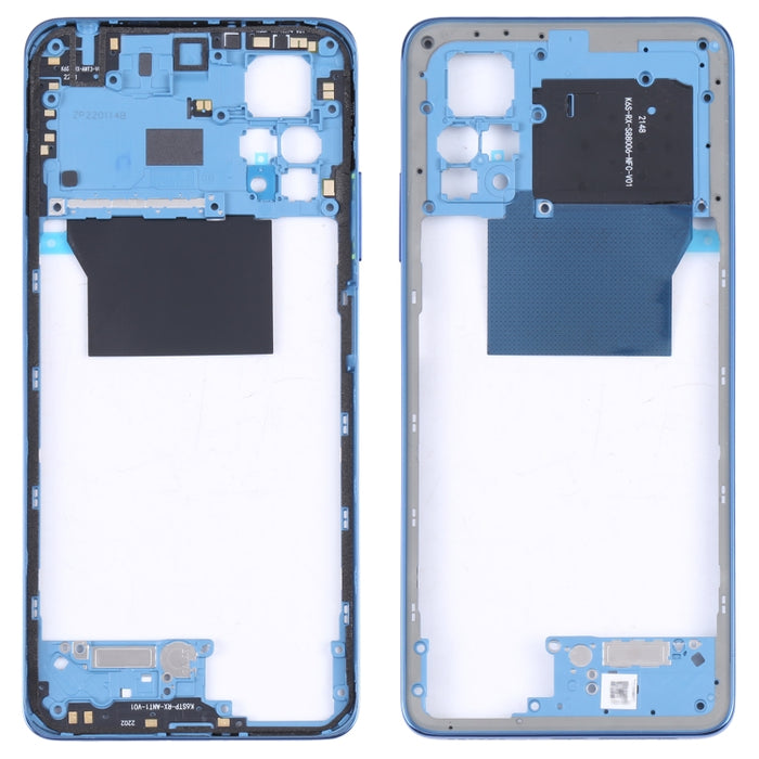 Placa de Bisel de Marco Medio para Xiaomi Poco X4 Pro 5G/Redmi Note 11E Pro, For Xiaomi Poco X4 Pro 5G/Redmi Note 11E Pro, For Xiaomi Poco X4 Pro 5G/Redmi Note 11E Pro(Dark Blue)