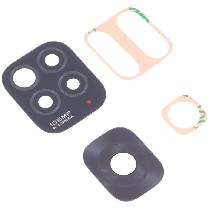 Lente de cámara trasera de 10 piezas para Xiaomi Redmi Note 11S 2201117SG 2201117SI, For Xiaomi Redmi Note 11S