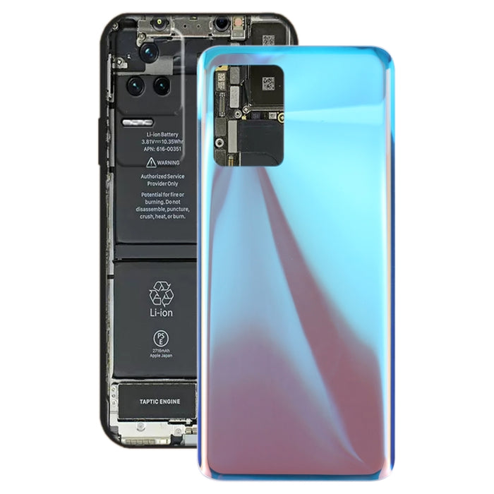 Tapa Trasera de Batería de Vidrio para Xiaomi Redmi K50 / Redmi K50 Pro, For Xiaomi Redmi K50 / Redmi K50 Pro