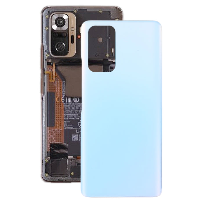 Tapa Trasera de Batería de Vidrio para Xiaomi Redmi Note 10 Pro/Redmi Note 10 Pro Max/Redmi Note 10 Pro India, For Xiaomi Redmi Note 10 Pro