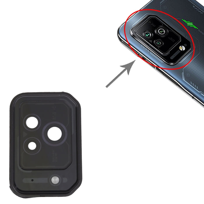 Para Xiaomi Black Shark 5 Pro / Black Shark 5 Cubierta de lente de cámara, For Xiaomi Black Shark 5 Pro / Black Shark 5