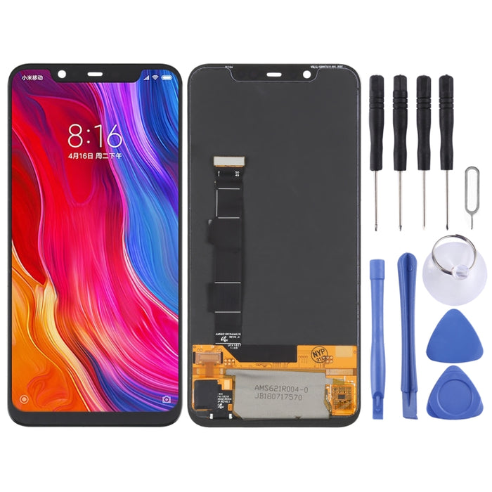Pantalla LCD OLED original para Xiaomi Mi 8 con ensamblaje completo del digitalizador, For Xiaomi Mi 8(Original)