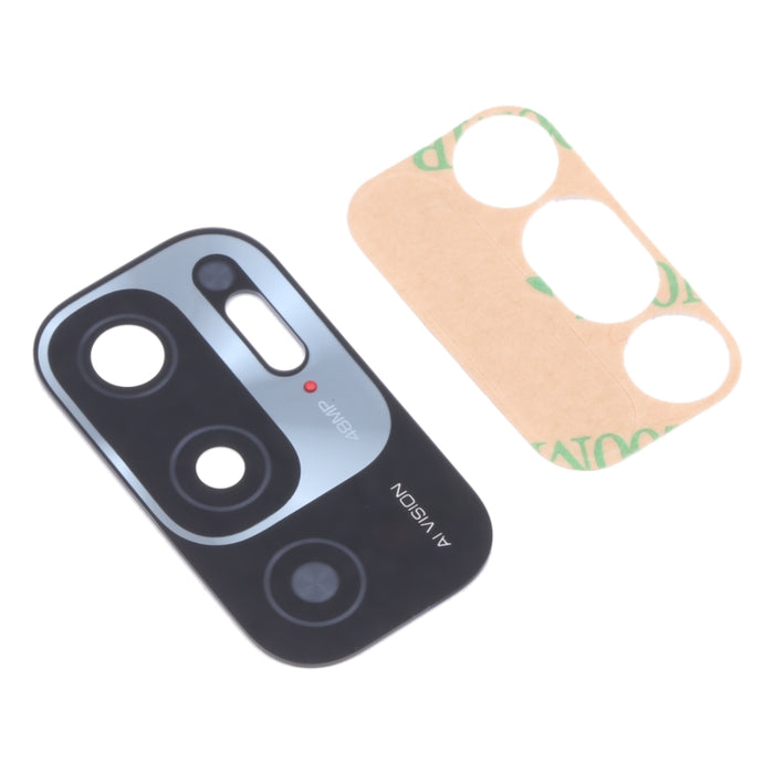 Lente de cámara trasera de 10 piezas para Xiaomi Redmi Note 10T 5G, For Xiaomi Redmi Note 10T 5G