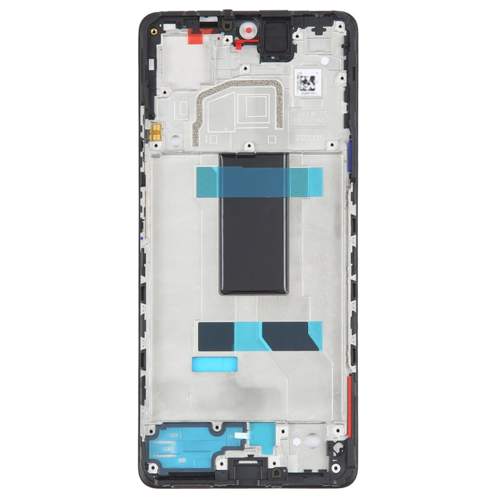 Para Xiaomi Redmi Note 12 Pro 5G Original carcasa frontal LCD marco bisel placa, For Xiaomi Redmi Note 12 Pro 5G